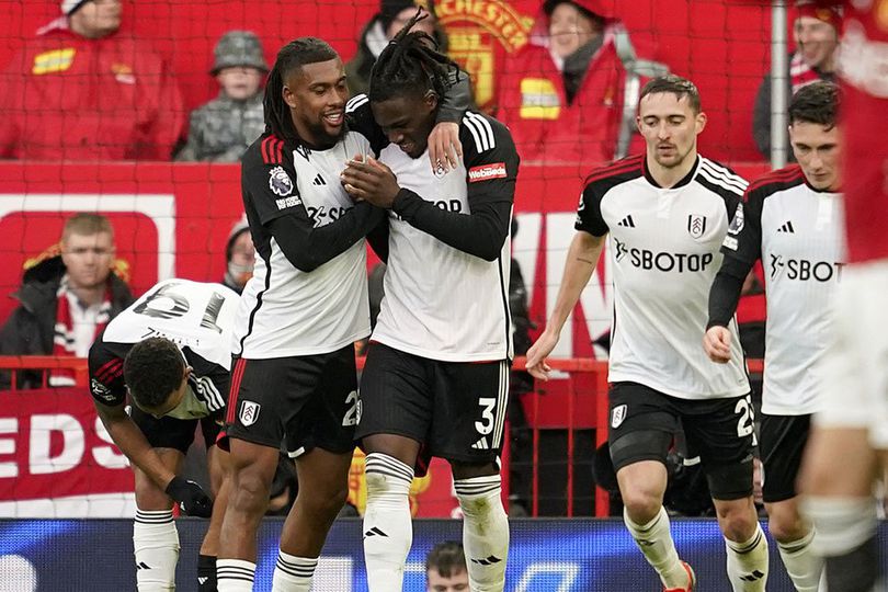 Hasil Manchester United vs Fulham : Skor 1-2