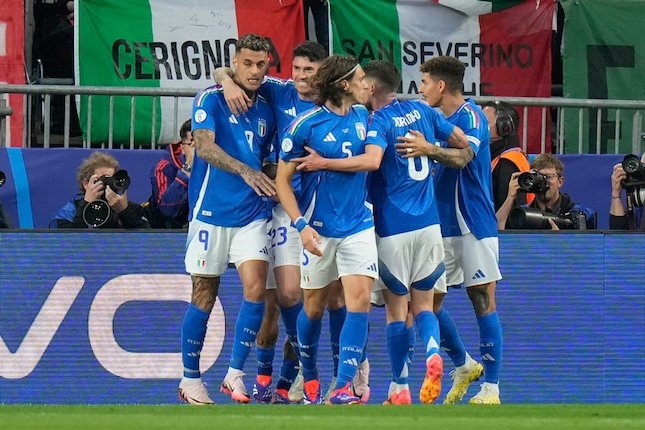 Hasil Pertandingan Euro 2024 Timnas Italia vs Albania: Skor 2-1