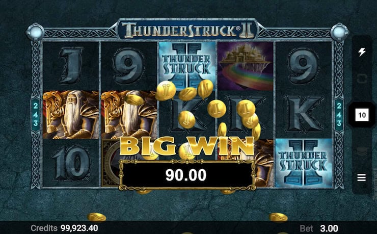 Petir Thor Membawa Keberuntunganmu Dari Thunderstruck II